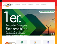 Tablet Screenshot of conte.org.co